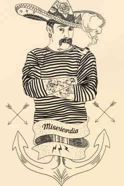 Sérigraphie édition limitée - Marinero - 30x40cm