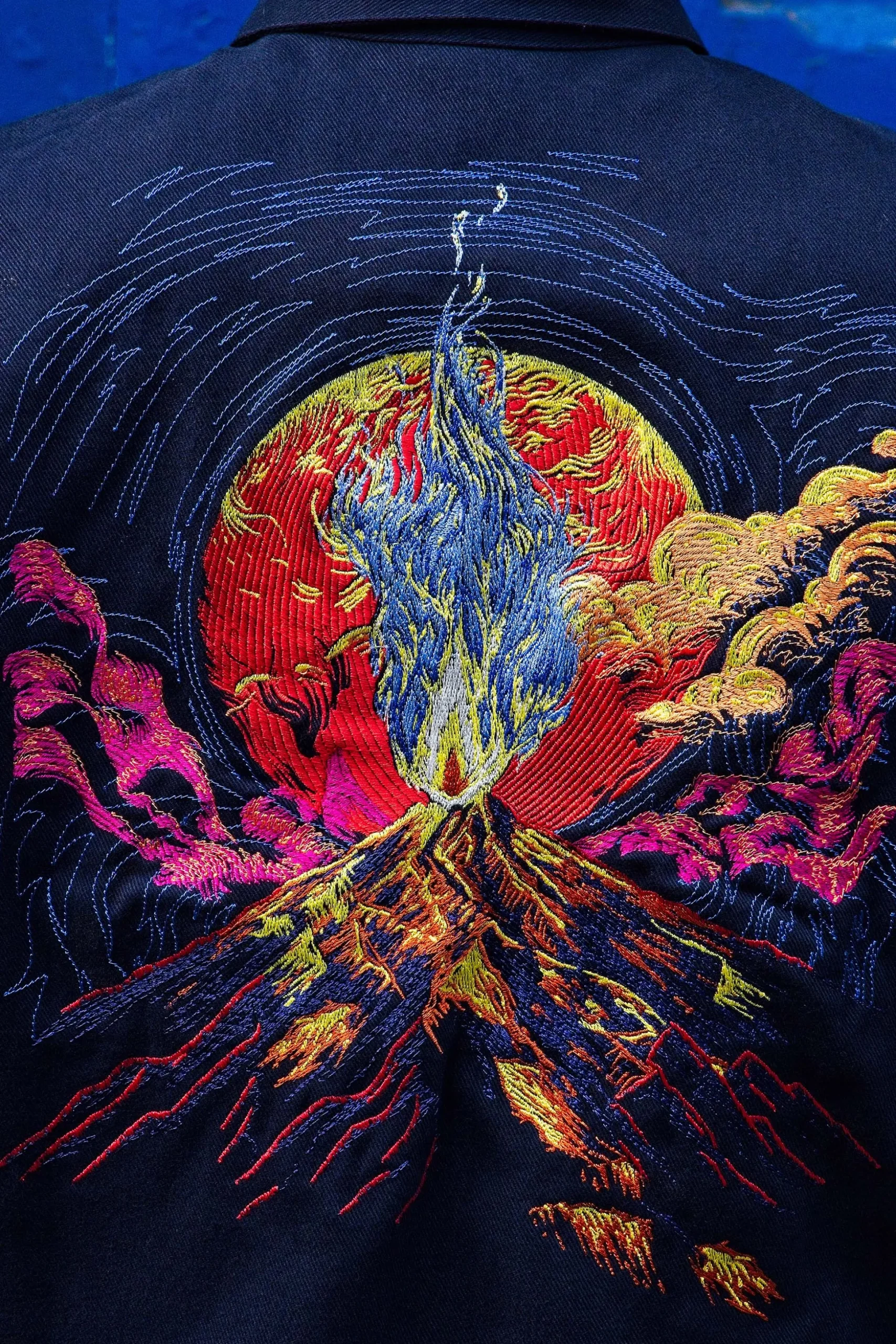 Surchemise Fontanero Volcano Bleu Marine