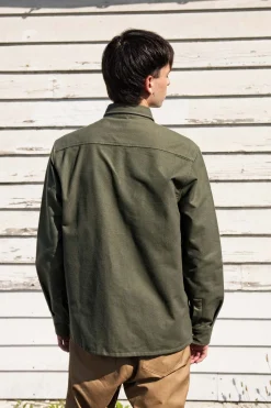 Surchemise Freddy Vert Cèdre