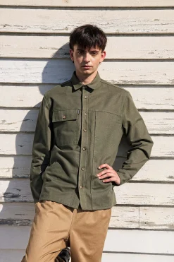 Surchemise Freddy Vert Cèdre