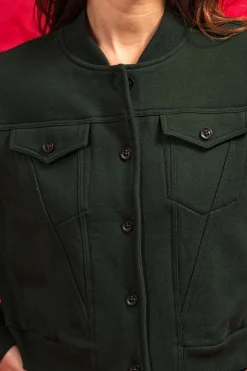 Sweatshirt Bona Vert Foncé