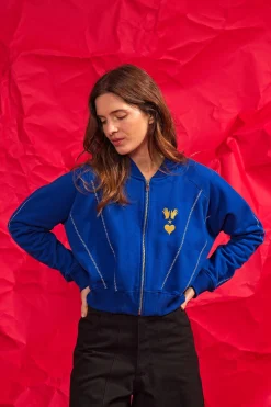 Sweatshirt Casandra Bleu Saphir