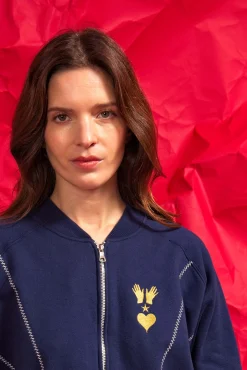 Sweatshirt Casandra Bleu Marine