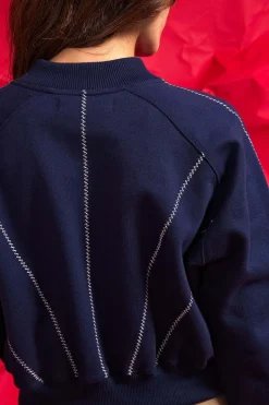 Sweatshirt Casandra Bleu Marine