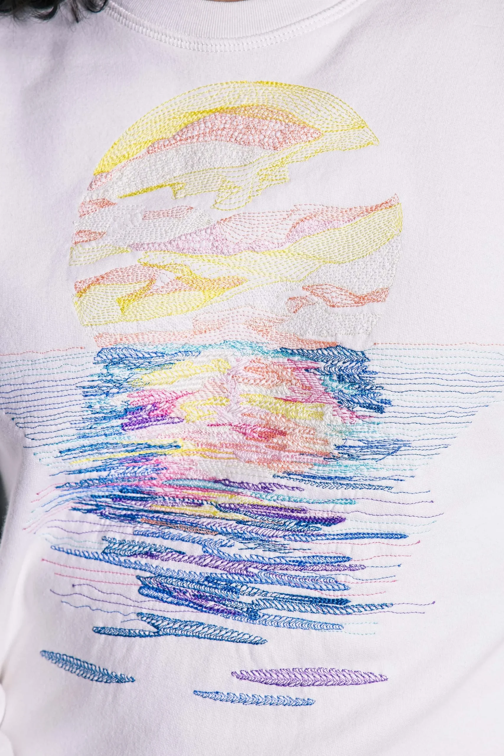 Sweatshirt Macarron Mar y Sol Ecru
