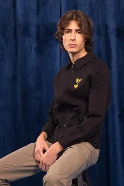 Sweatshirt Zippé Ander Noir