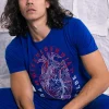 T-Shirt Homme Mario Corazon Bleu Saphir