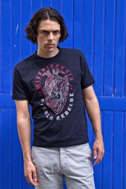 T-Shirt Homme Mario Corazon Bleu Marine