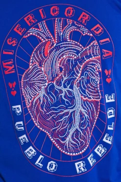 T-Shirt Homme Mario Corazon Bleu Saphir