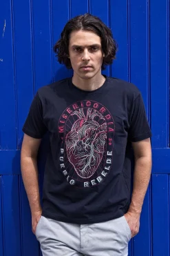 T-Shirt Homme Mario Corazon Bleu Marine