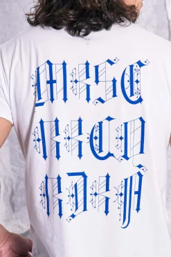 T-Shirt Homme Mario Gotico Blanc
