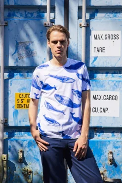 T-Shirt Mario Ballena Blanc