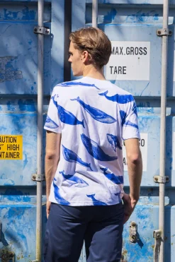 T-Shirt Mario Ballena Blanc