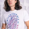 T-Shirt Mario Corazon Blanc