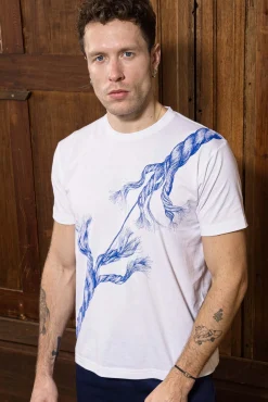 T-Shirt Mario Cuerda Blanc