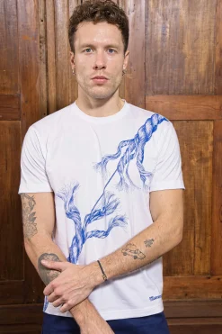 T-Shirt Mario Cuerda Blanc