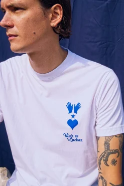 T-Shirt Mario Grielletas Blanc