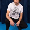 T-Shirt Mario Jaguar Blanc