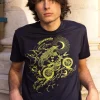 T-Shirt Mario Jaguar Bleu Marine