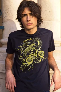 T-Shirt Mario Jaguar Bleu Marine