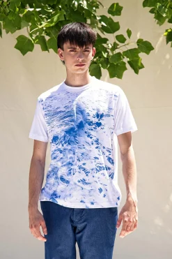 T-Shirt Mario Ultima Ola Blanc
