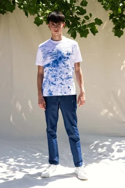 T-Shirt Mario Ultima Ola Blanc