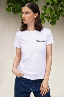 T-Shirt Medallon Misericordia Pecho Blanc
