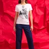 T-Shirt Medallon Tiempo Perdido Blanc