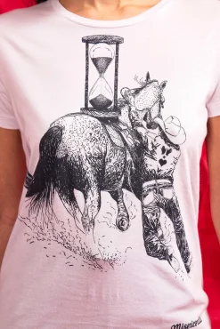 T-Shirt Medallon Tiempo Perdido Blanc