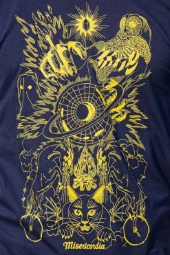 T-Shirt Querido Adivinación Bleu Marine