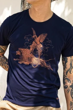 T-Shirt Querido Aro Bleu Marine