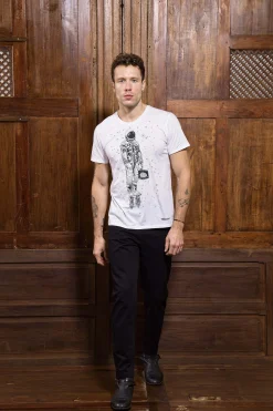T-Shirt Querido Astronauta Blanc