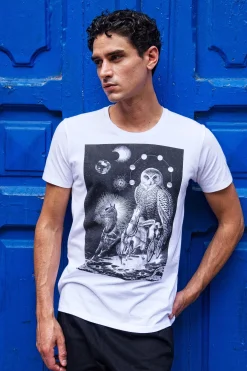 T-Shirt Querido Buho Blanc