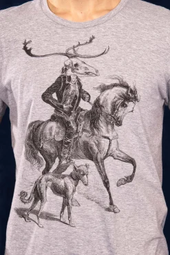T-Shirt Querido El Mensajero Gris