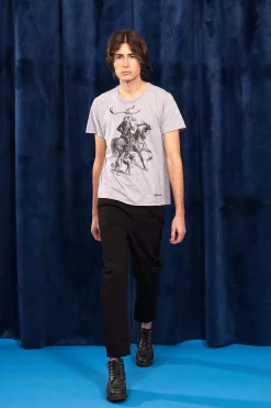 T-Shirt Querido El Mensajero Gris