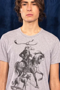 T-Shirt Querido El Mensajero Gris