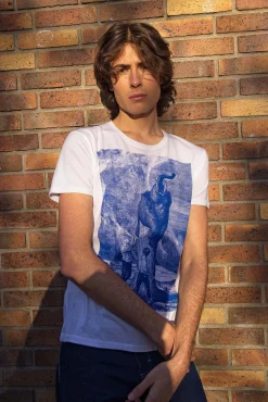 T-Shirt Querido Elefante Blanc