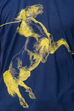 T-Shirt Querido Indomable Bleu Marine