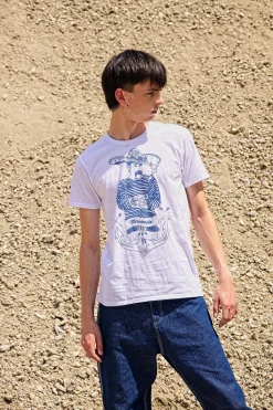 T-Shirt Querido Marinero Blanc