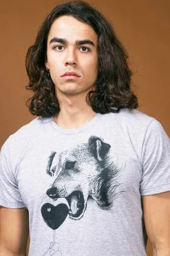 T-Shirt Querido Perro Gris