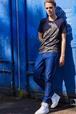 T-Shirt Querido Rescate Bleu Marine