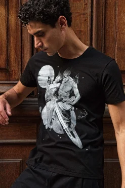 T-Shirt Querido Saturno Noir
