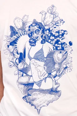 T-Shirt Querido Sirena Blanc