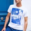 T-Shirt Querido Surf Tigre Blanc