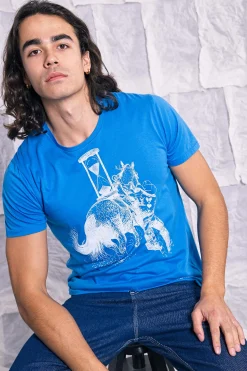 T-Shirt Querido Tiempo PerdidoBleu