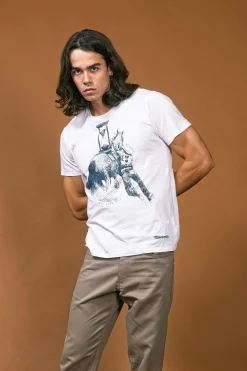 T-Shirt Querido Tiempo PerdidoBlanc