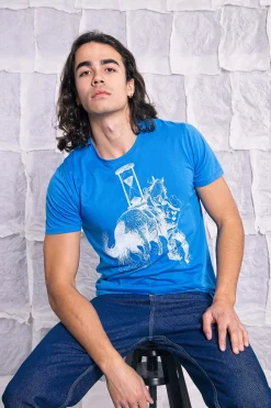 T-Shirt Querido Tiempo PerdidoBleu