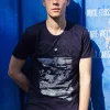 T-Shirt Querido Viaje Bleu Marine