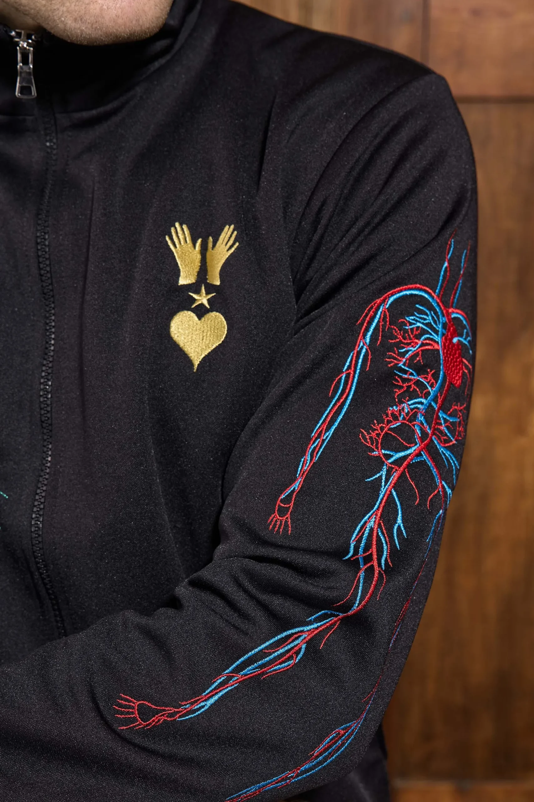 Veste de Sport Clasica Cuerpo Noir