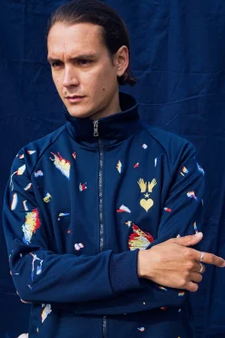 Veste de Sport Zapallal Difraccion Bleu Marine